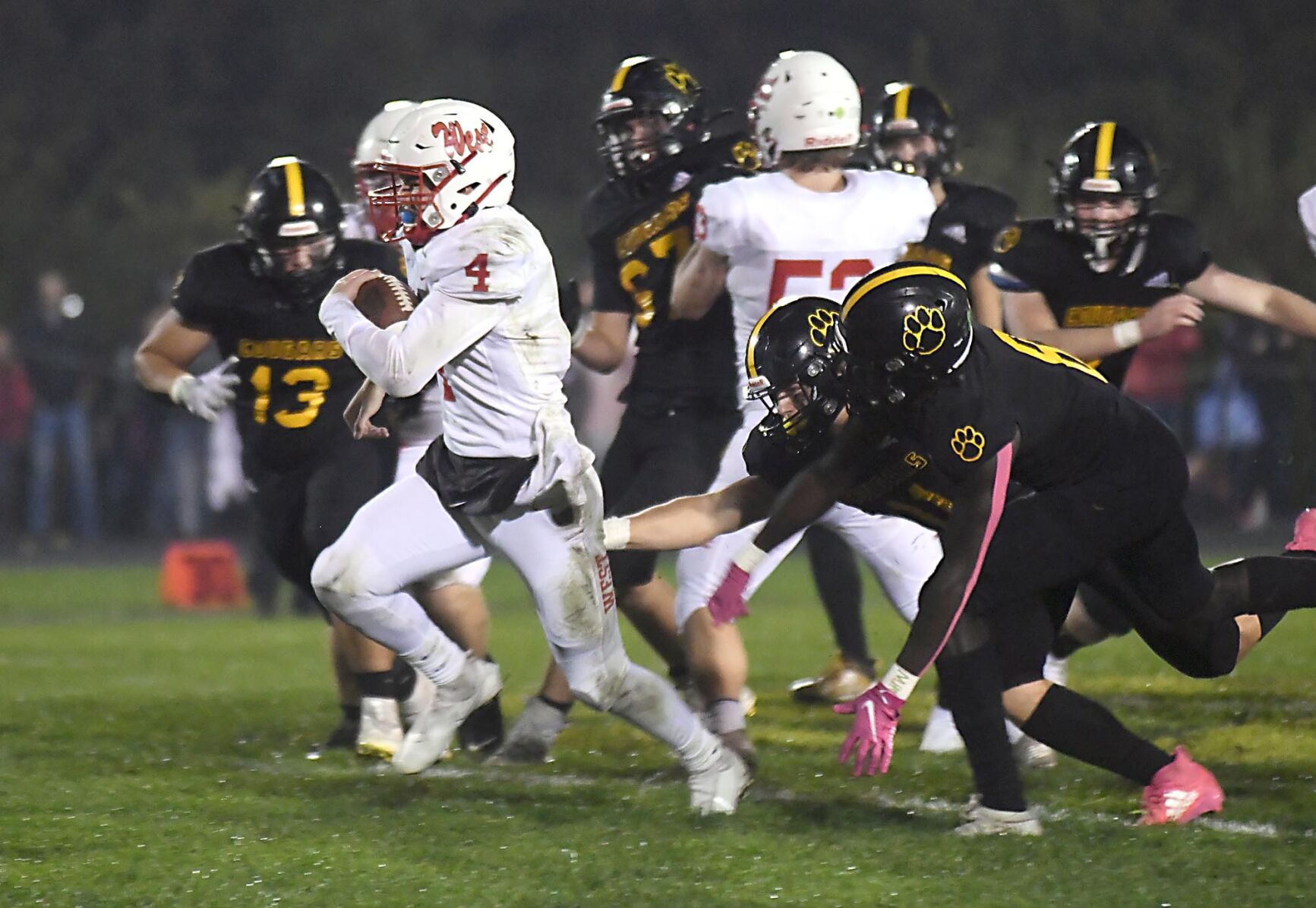 Mankato East v. Mankato West football 1